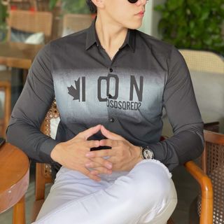 SƠ MI DÀI TAY NAM VẢI ĐŨI IN LOANG HOT