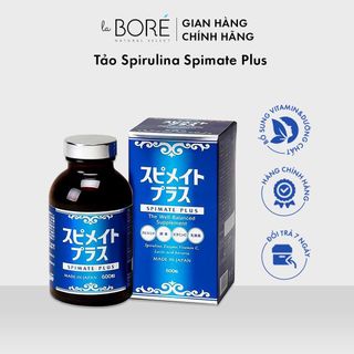 TẢO SPIRULINA SPIMATE PLUS 1200 VIÊN BỔ SUNG VITAMIN CHẤT LƯỢNG - CHÍNH HÃNG NHẬP KHẨU NHẬT BẢN giá sỉ