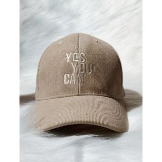 Mũ lưỡi trai, nón kết cao cấp nam nữ đẹp thêu chữ YES YOU CAN phong cách Ulzzang unisex