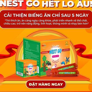 Thực phẩm bổ sung dinh dưỡng Nest Go - Kích Thích Trẻ Ăn Ngon, hết biếng ăn, tăng cường hấp thu dưỡng chất giá sỉ