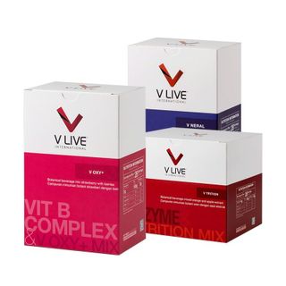 Combo bộ 3 thực phẩm dinh dưỡng tế bào VLive - Voxy - Vtrition - Vneral, khai thông mạch máu tắc nghẽn