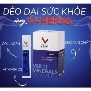 Combo bộ 3 thực phẩm dinh dưỡng tế bào VLive - Voxy - Vtrition - Vneral, khai thông mạch máu tắc nghẽn