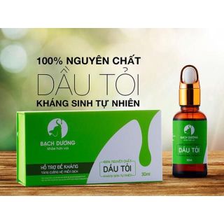 Dầu tỏi Bạch Dương BD CARE - Kháng Sinh Tự Nhiên , Hỗ Trợ Sốt, Ho, Cảm Cúm, viêm mũi, viêm họng 30ml giá sỉ