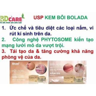 Kem Bôi Ngoài Da Bolada 17Gr - Bạch Dương Care - Mềm Mịn, Giảm Ngứa Mẩn Đỏ Hăm Da Viêm Nấm, Côn Trùng Cắn Nước Ăn Chân