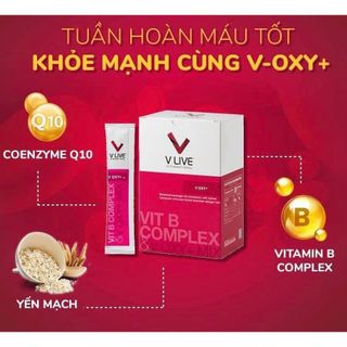 V_oxy - Thực phẩm dinh dưỡng tế bào, khai thông mạch máu tắc nghẽn, thúc đẩy sản sinh năng lượng tế bào cơ thể