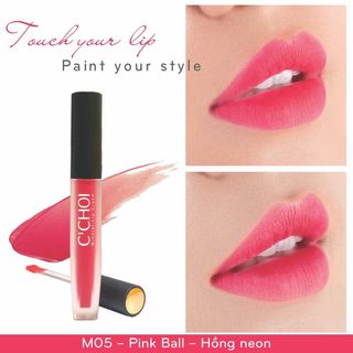 Son Kem Khoáng, Siêu Lì, Siêu Mịn - MINERAL LIP CREAM C'CHOI