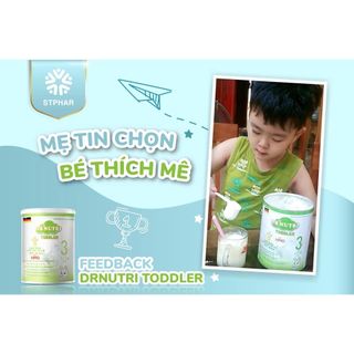 Sữa Dr Nutri Toddled 900g (1 – 10 tuổi) - hổ trợ phát triển chiều cao và trí não