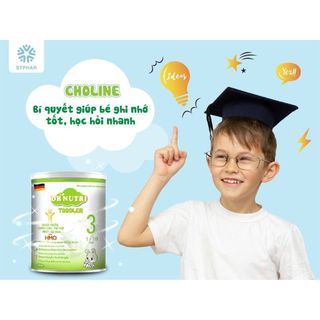 Sữa Dr Nutri Toddled 900g (1 – 10 tuổi) - hổ trợ phát triển chiều cao và trí não