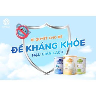 SỮA BỘT DINH DƯỜNG 𝐃𝐑. 𝐍𝐔𝐓𝐑𝐈 𝐏𝐑𝐎𝐆𝐑𝐄𝐒𝐒 - 𝐓𝐀̆𝐍𝐆 𝐂𝐔̛𝐎̛̀𝐍𝐆 𝐌𝐈𝐄̂̃𝐍 𝐃𝐈̣𝐂𝐇, 𝐇𝐎̂̃ 𝐓𝐑𝐎̛̣ 𝐓𝐈𝐄̂𝐔 𝐇𝐎́𝐀 - 900g (6 – 36 tháng)