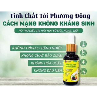 Tinh chất tỏi đen Phương Đông với thành phần allicin cao giúp tăng đề kháng, ngừa cảm cúm