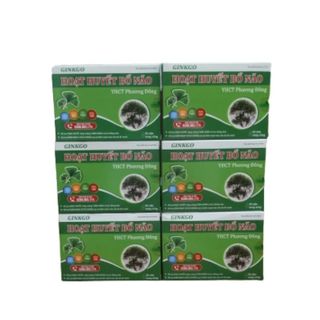 Hoạt huyết bổ não Ginko hàm lượng cao giúp tăng cường tuần hoàn não, cải thiện trí nhớ, Giảm nguy cơ tai biến