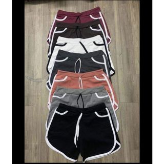 Quần đùi short nữ thun cotton co giãn thoải mái thich hợp mặc nhà, tập gym, đi biển, mặc trong váy