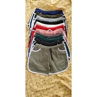Quần đùi short nữ thun cotton co giãn thoải mái thich hợp mặc nhà, tập gym, đi biển, mặc trong váy