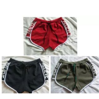 Quần đùi short nữ thun cotton in 2 bên sườn co giãn thoải mái thich hợp mặc nhà, tập gym, mặc trong váy