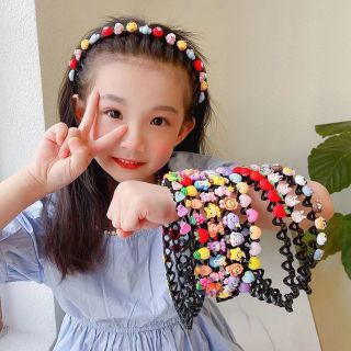 Bờm tóc hoa quả Hàn Quốc cho bé gái giá sỉ