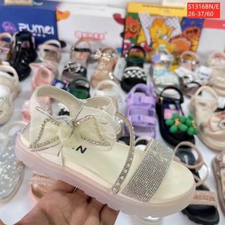 Giày sandal trẻ em/bé gái lấp lánh giá rẻ
