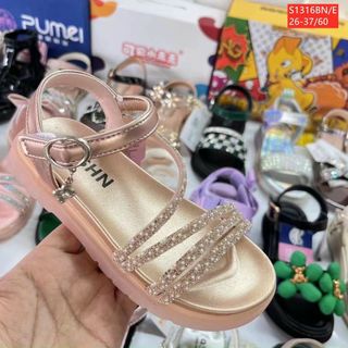 Giày sandal trẻ em/bé gái lấp lánh giá rẻ