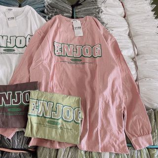 Áo thun 3158 tay dài cotton khô hàng sản xuất
