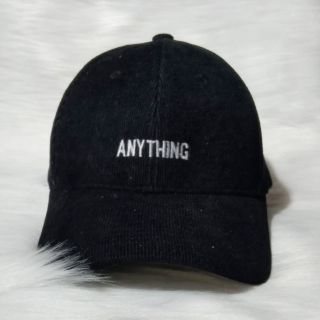 Mũ lưỡi trai, nón kết cao cấp nam nữ đẹp thêu chữ ANYTHING phong cách Ulzzang unisex