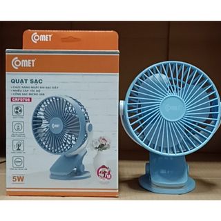 Quạt Kẹp Bàn Comet CRF0705 5W đa dụng, kẹp và để bàn