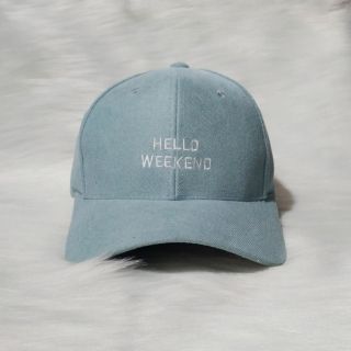 Mũ lưỡi trai, nón kết cao cấp nam nữ đẹp thêu chữ CHỮ HELLO WEEKEN phong cách Ulzzang unisex giá sỉ