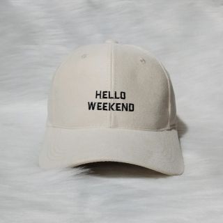 Mũ lưỡi trai, nón kết cao cấp nam nữ đẹp thêu chữ CHỮ HELLO WEEKEN phong cách Ulzzang unisex