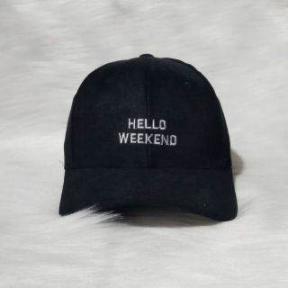 Mũ lưỡi trai, nón kết cao cấp nam nữ đẹp thêu chữ CHỮ HELLO WEEKEN phong cách Ulzzang unisex