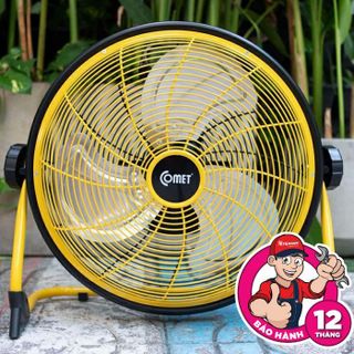 Quạt Sạc Comet 12 inch CRF1112 (25W) - Chính hãng Comet bảo hành 12 tháng - Pin siêu khủng