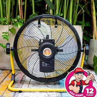 Quạt Sạc Comet 12 inch CRF1112 (25W) - Chính hãng Comet bảo hành 12 tháng - Pin siêu khủng