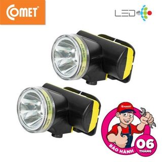 Đèn Pin Sạc Led Đội Đầu Comet CRT1613 2W siêu sáng, ánh sáng TRẮNG