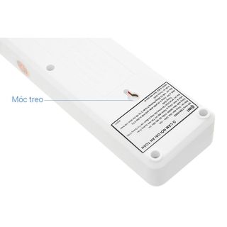 Ổ Cắm Nối Dài Comet CES10302, dây dài 2m, 3 lỗ 3 chấu, có cầu chì bảo vệ