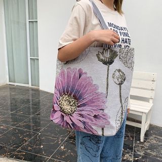 Bộ sưu tập Túi tote hình Hoa phong cách Hàn quốc