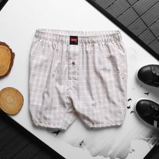 Quần ngủ, quần short nam 2 lớp chất thun cotton size từ 50kg-85kg