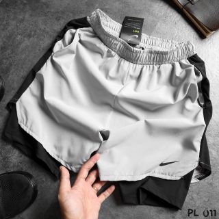 quần short nam vải dù xi