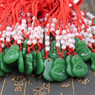 DÂY CHUYỀN CHỈ ĐỎ MẶT HÌNH PHẬT-MẶT ĐỒNG ĐIẾU