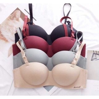 Áo lót nữ đúc su nâng ngực,áo lót nữ không gọng chốt tụt 2288 size 34/75/36/80/38/85 ạ
