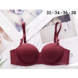 Áo lót nữ đúc su nâng ngực,áo lót nữ không gọng chốt tụt 2288 size 34/75/36/80/38/85 ạ