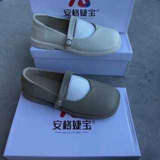 Giày búp bê nữ mũi tròn chất da mềm sỉ giá rẻ