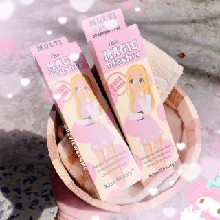 Má hồng dạng kem Magic Blusher Multi Effect, sỉ 32k/tuýp