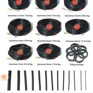 Dây nhôm đen uốn uốn cây cảnh