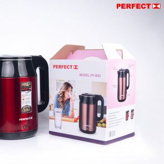 Bình đun siêu tốc, ấm siêu tốc 2 lớp Perfect PF-B52