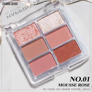 Phấn mắt Thái Lan Sivanna Happiness 6 ô, sỉ 55k/hộp