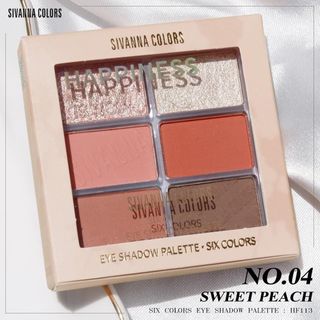 Phấn mắt Thái Lan Sivanna Happiness 6 ô, sỉ 55k/hộp