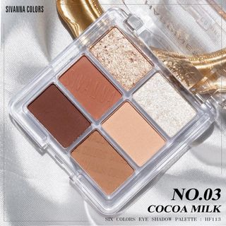 Phấn mắt Thái Lan Sivanna Happiness 6 ô, sỉ 55k/hộp