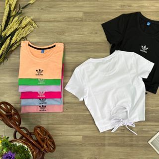 Đồ Thể Thao Áo Thun Croptop Cột Thể Thao Siêu Đẹp Giá Sỉ, Hàng Đẹp Chất