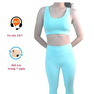 Bộ legging Bra đan dây hot trend Shakano