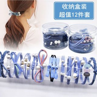 Hộp cột tóc set 12 dây