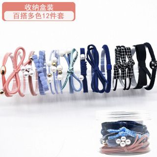 Hộp cột tóc set 12 dây