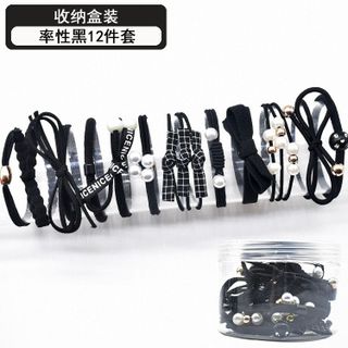 Hộp cột tóc set 12 dây