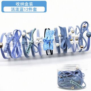 Hộp cột tóc set 12 dây